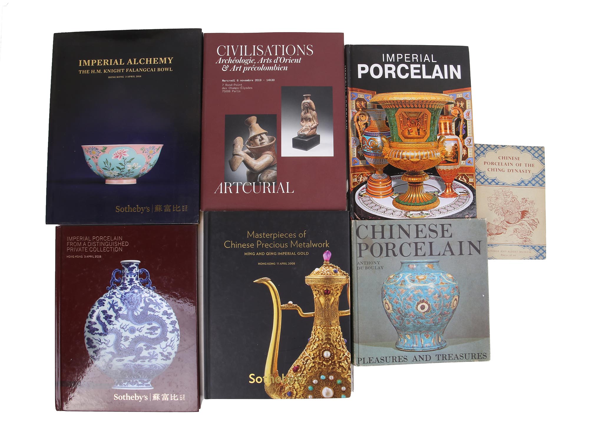 SOTHEBYS CHINESE PORCELAIN ART BOOKS CATALOGUES PIC-0